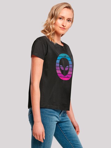 T-shirt 'Alien Kopf' F4NT4STIC en noir