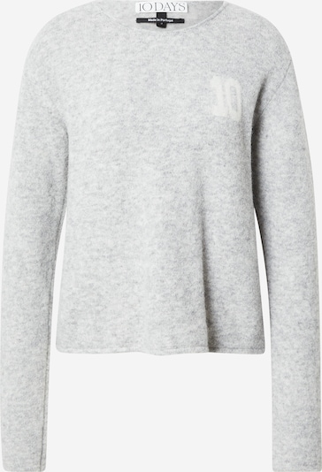 10Days Neulepaita värissä vaaleanharmaa / valkoinen, Tuotenäkymä