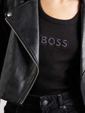 BOSS Топ 'Ematite' в Черный