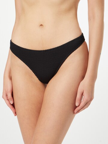 WEEKDAY - Braga de bikini 'AVA' en negro: frente