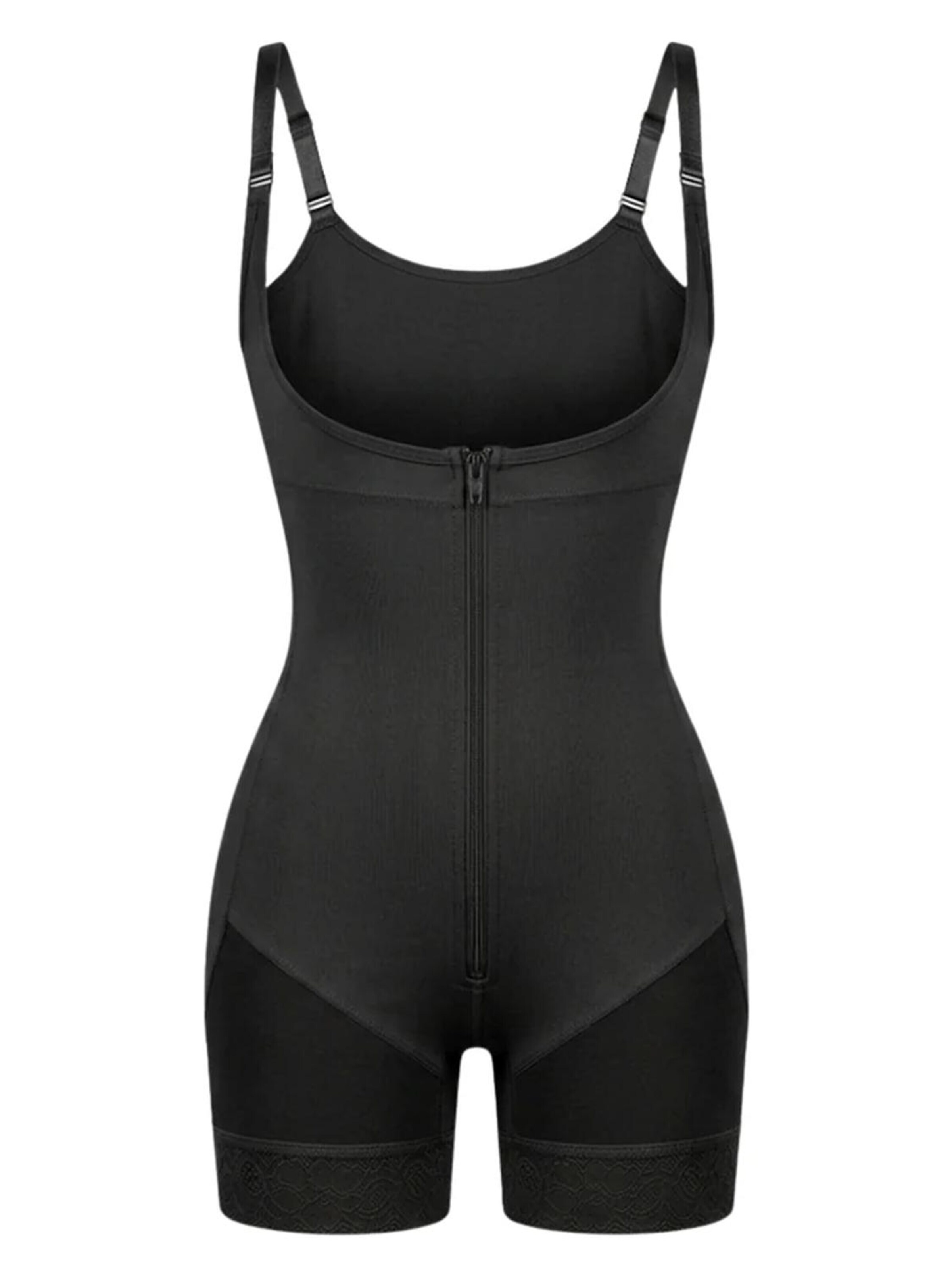 Body modelant 'Corrigerende Bodysuit met haakjes en rits' Shapetape en noir