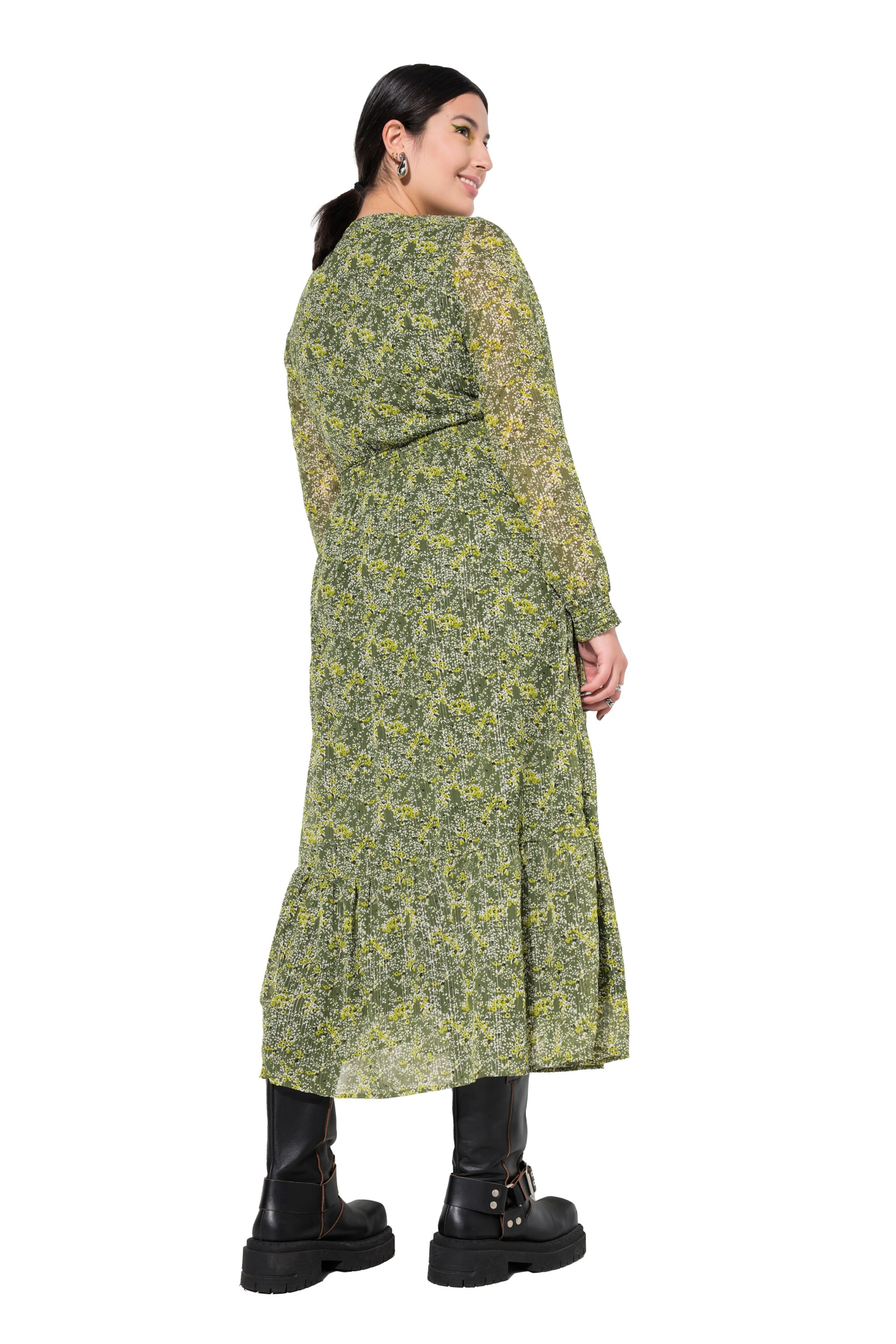 Studio Untold Jurk in Groen