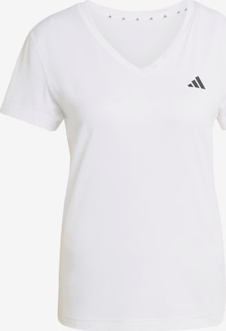 ADIDAS PERFORMANCE Functioneel shirt 'Essentials' in Wit: voorkant
