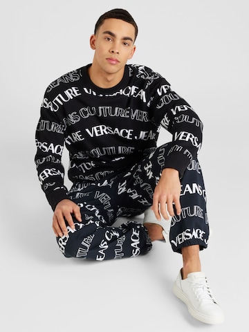 Versace Jeans Couture Zwężany krój Spodnie w kolorze niebieski