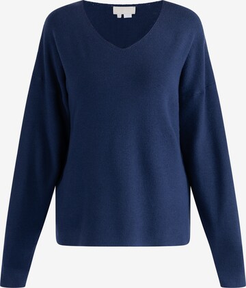 Pullover 'Vanne' di RISA in blu: frontale