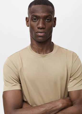 MANGO MAN T-Shirt 'Escala' in Grün