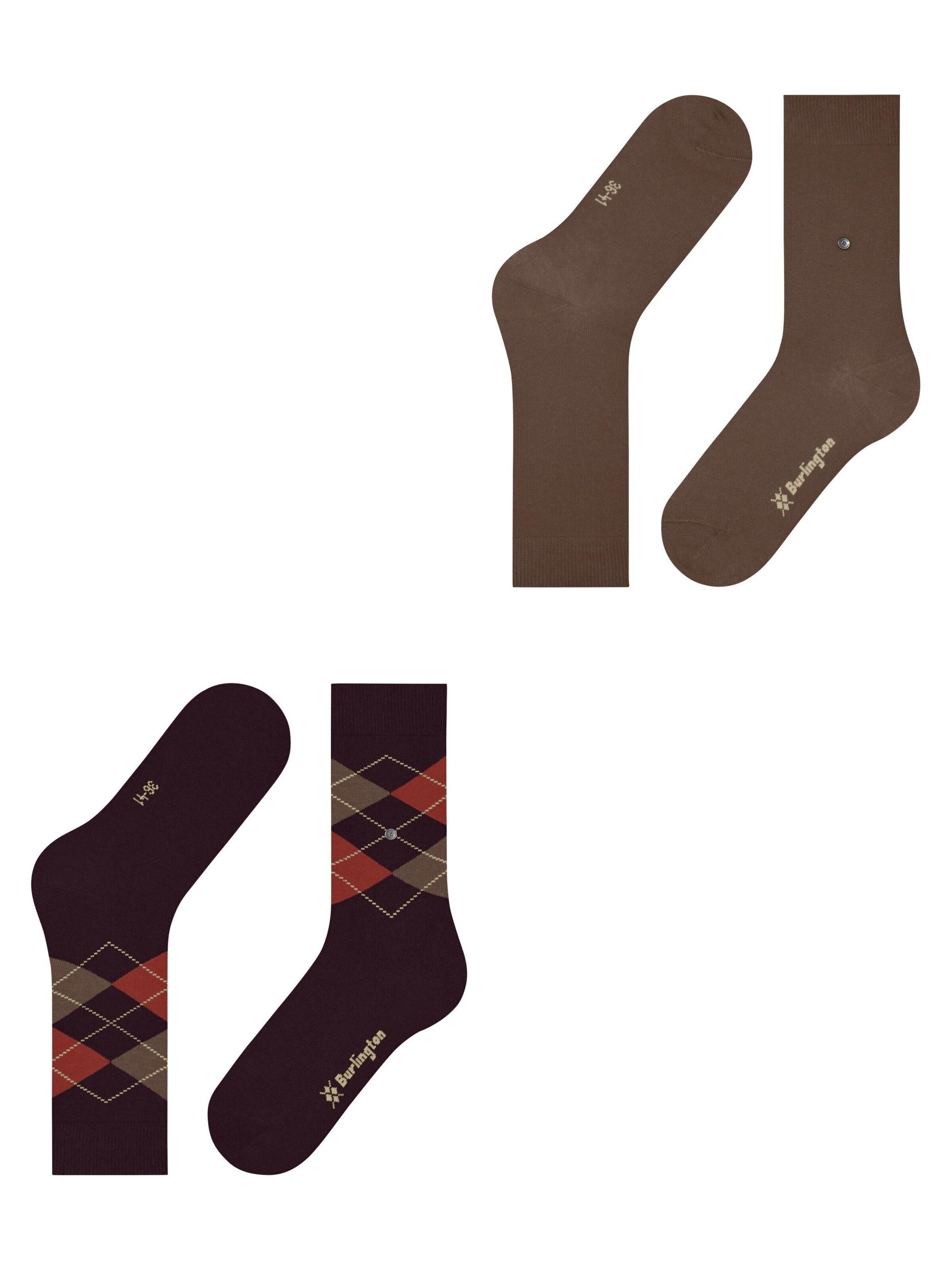 BURLINGTON Socken 'Everyday Mix 2-Pack'‌‌‌‌‌‌ in Pink