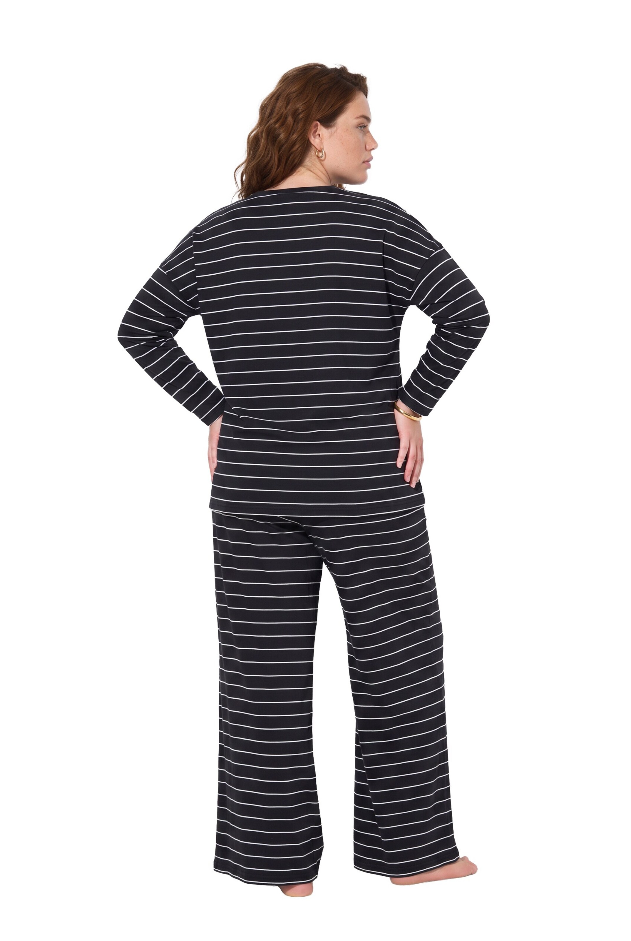 Ulla Popken Pajama in Black