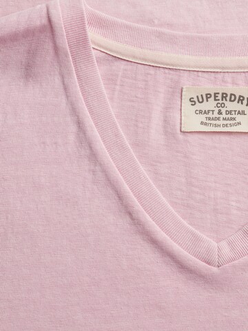 T-Shirt 'Classic' Superdry & Co en rose