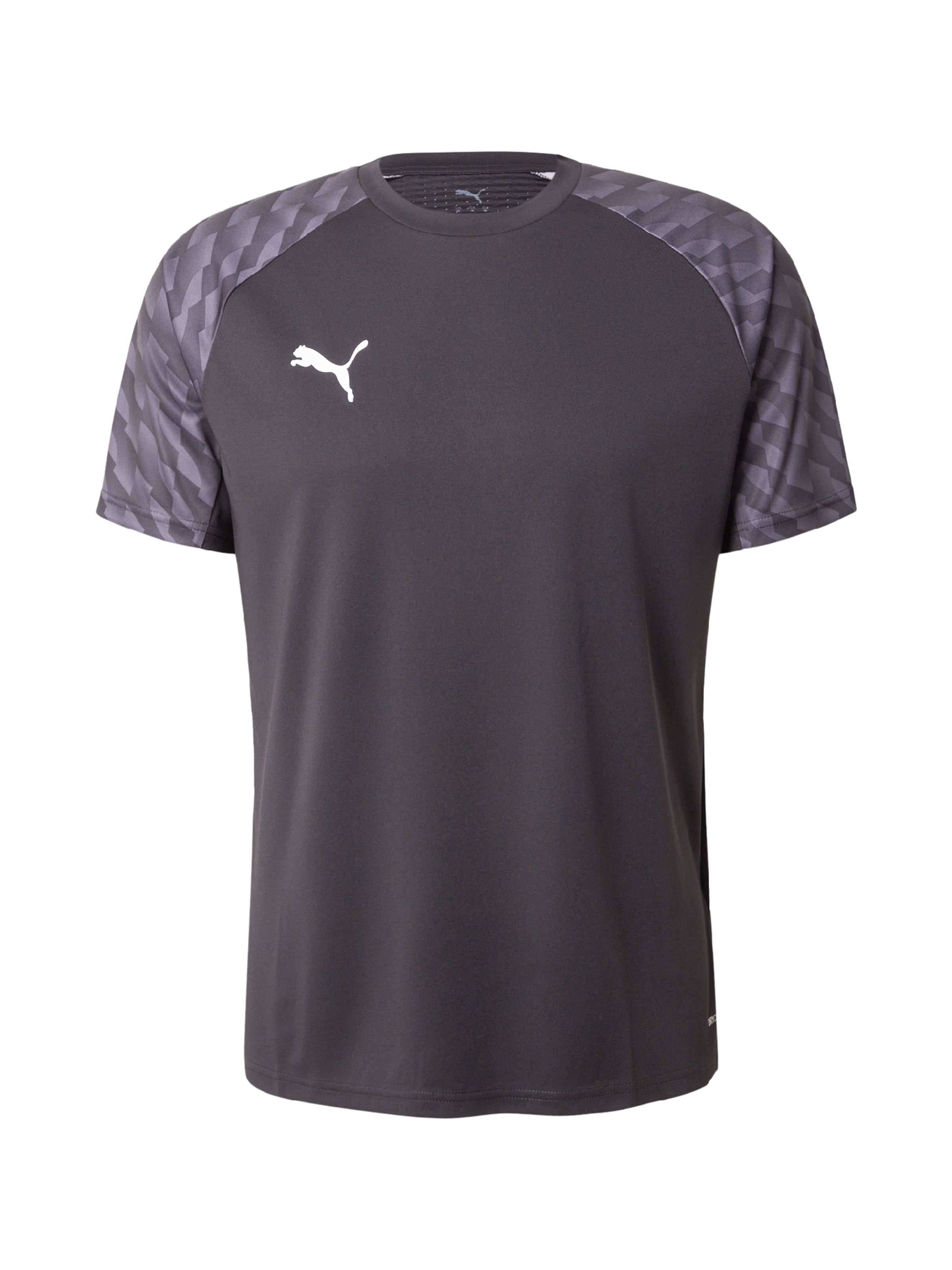 PUMA Λειτουργικό μπλουζάκι 'TeamLIGA26' σε μαύρο: μπροστά
