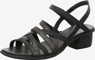 THINK! Sandale 'Vivi' in Schwarz: Vorderseite