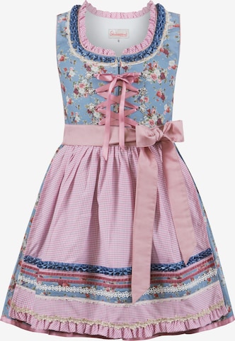 STOCKERPOINT Dirndl 'Emma' in Blau: predná strana