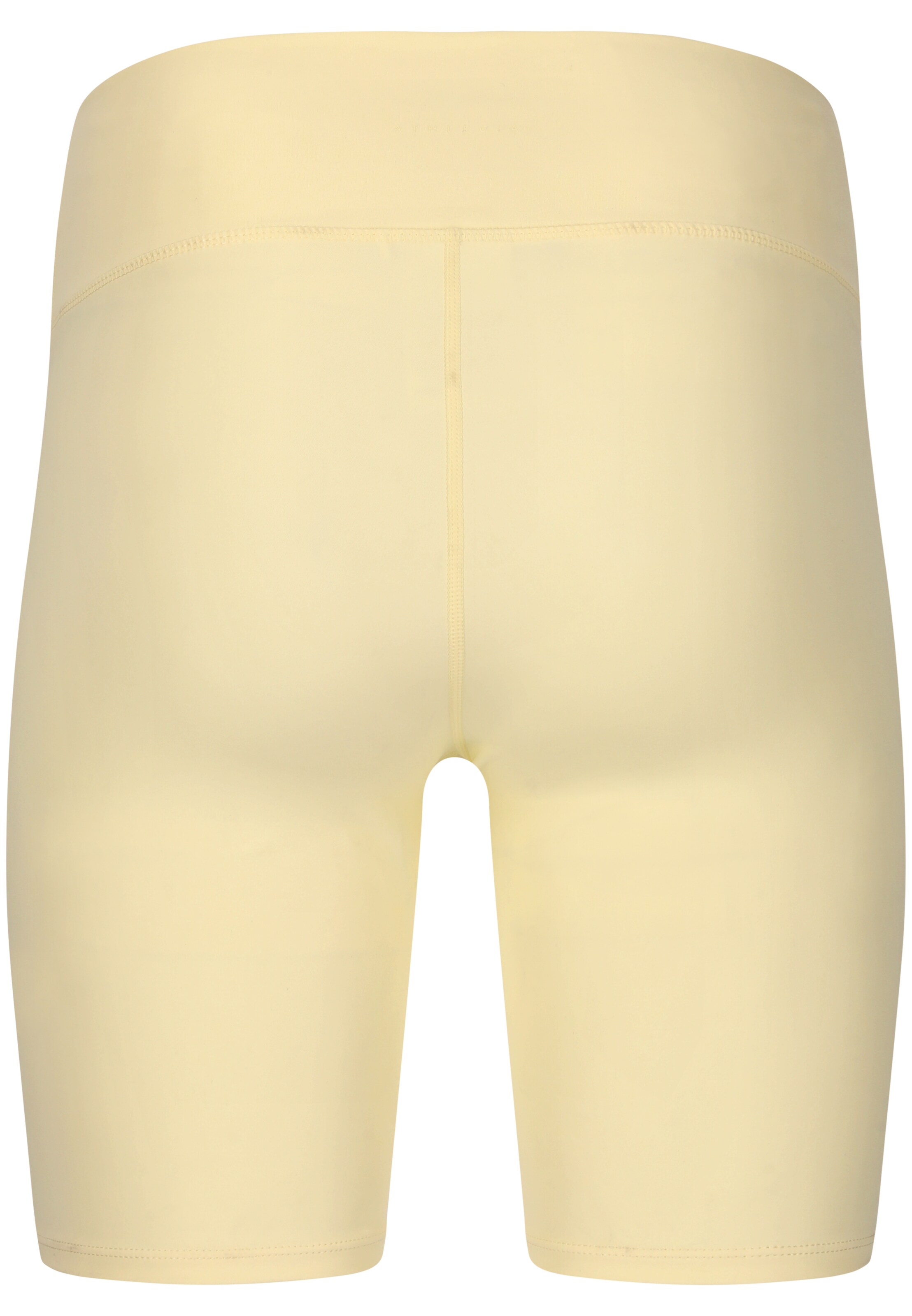 Athlecia Slim fit Sports trousers 'Blossom' in Yellow