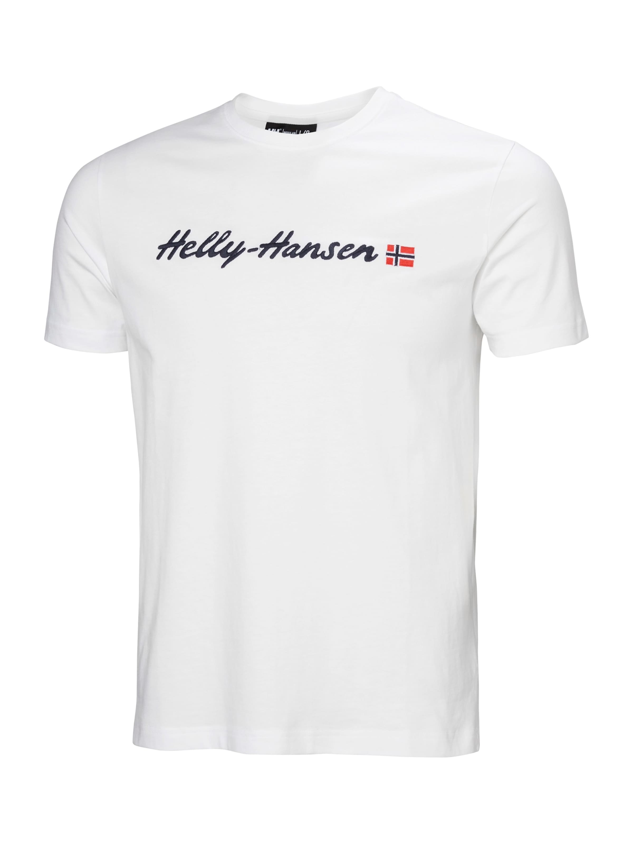 HELLY HANSEN Футболка 'CORE GRAPHIC 2.0' в Белый: спереди