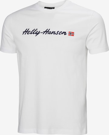 HELLY HANSEN Футболка 'CORE GRAPHIC 2.0' в Белый: спереди