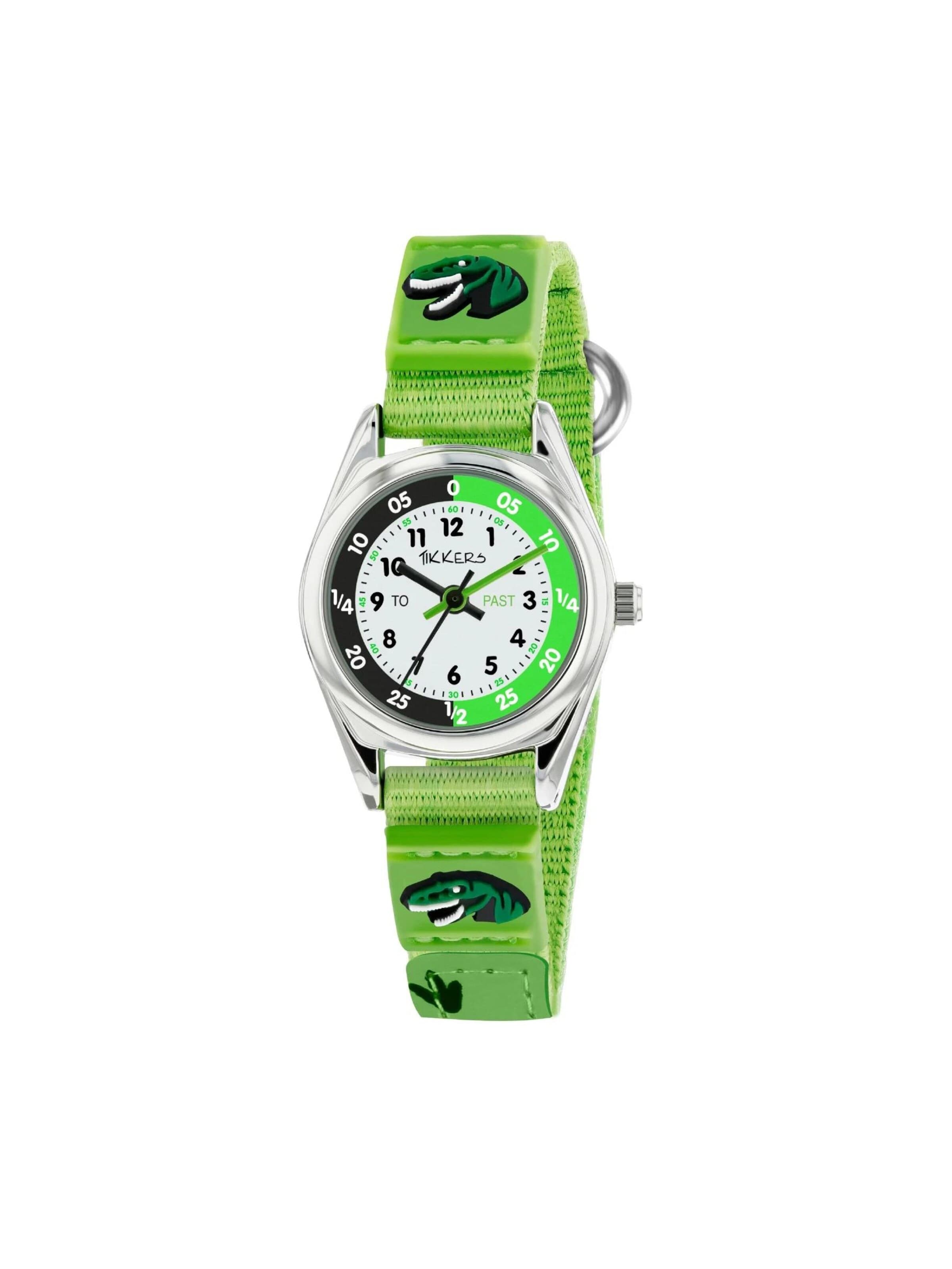 Tikkers Watch in Green: front