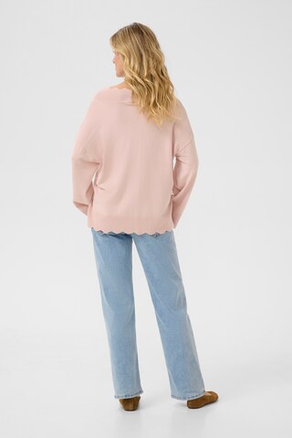 Cream Pullover 'Villea' i pink