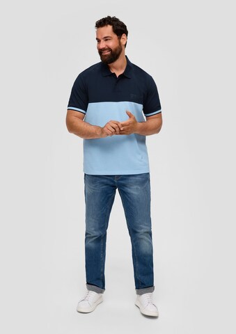 s.Oliver Poloshirt in Blau