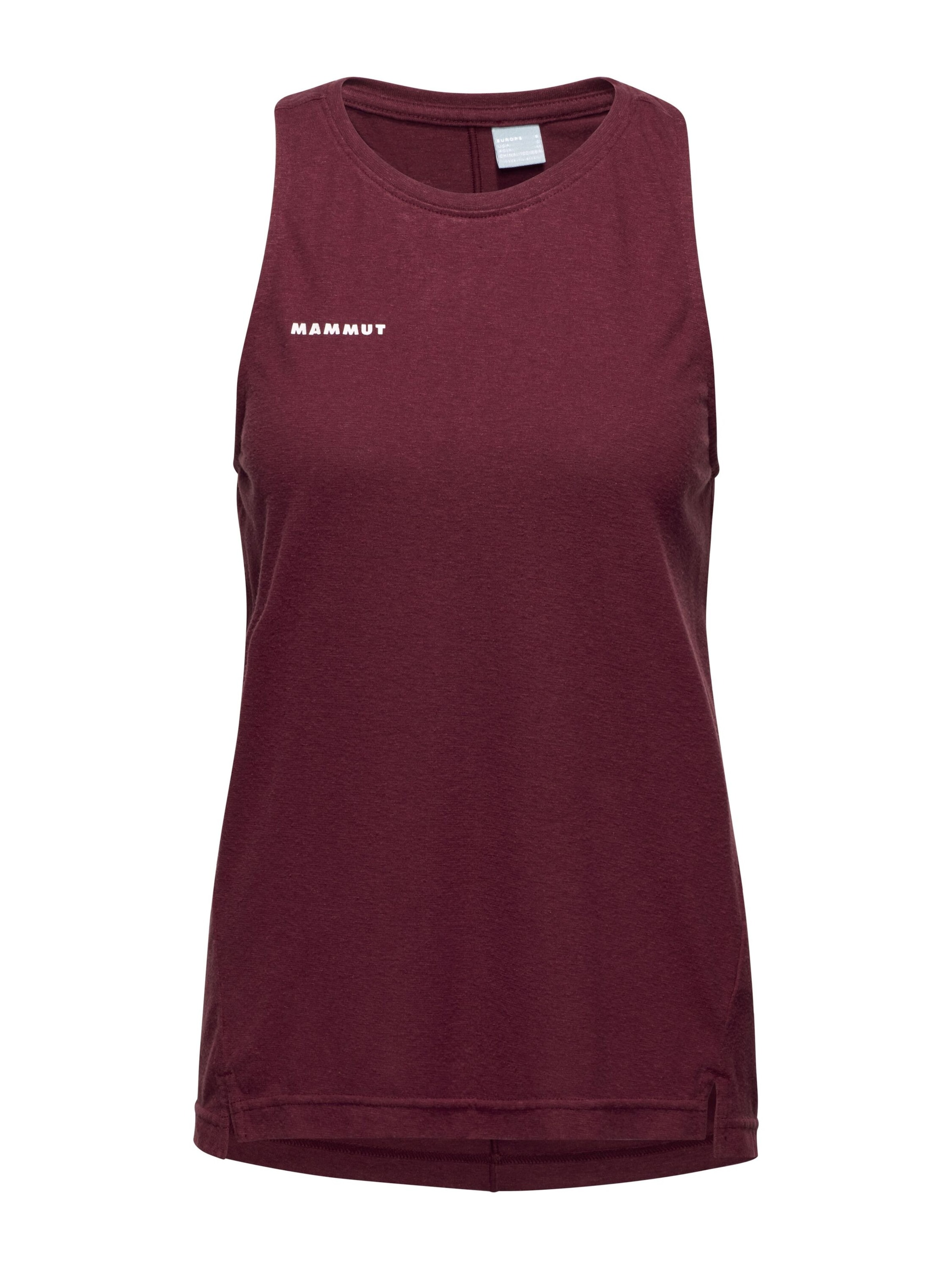 MAMMUT Sports Top 'Massone Light' in Red: front