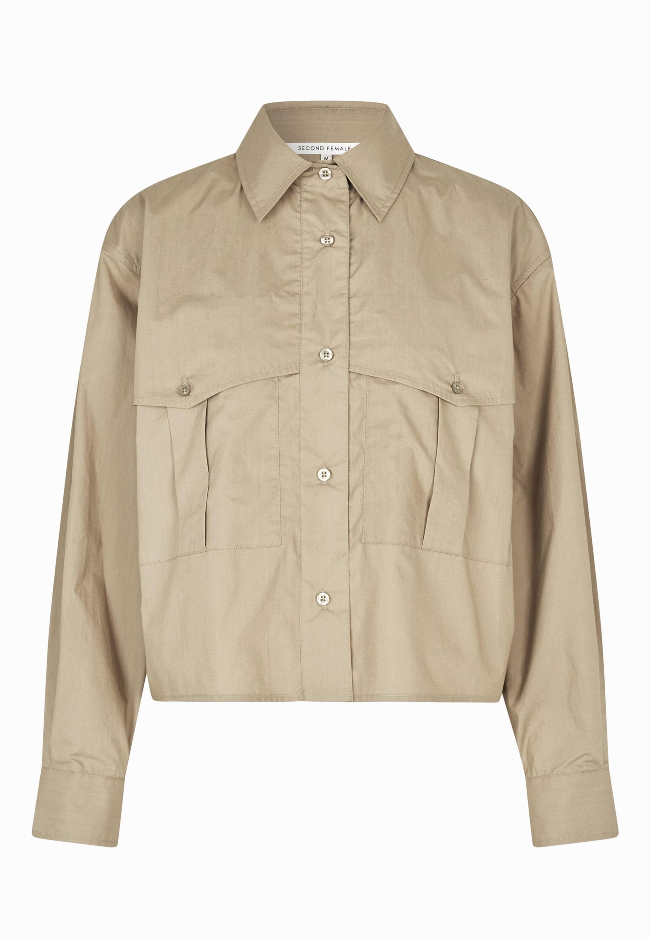 SECOND FEMALE - Blusa 'Chelo' en beige: frente