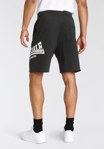 LONSDALE Regular Pants in Black