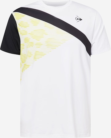 DUNLOP Functioneel shirt in Wit: voorkant
