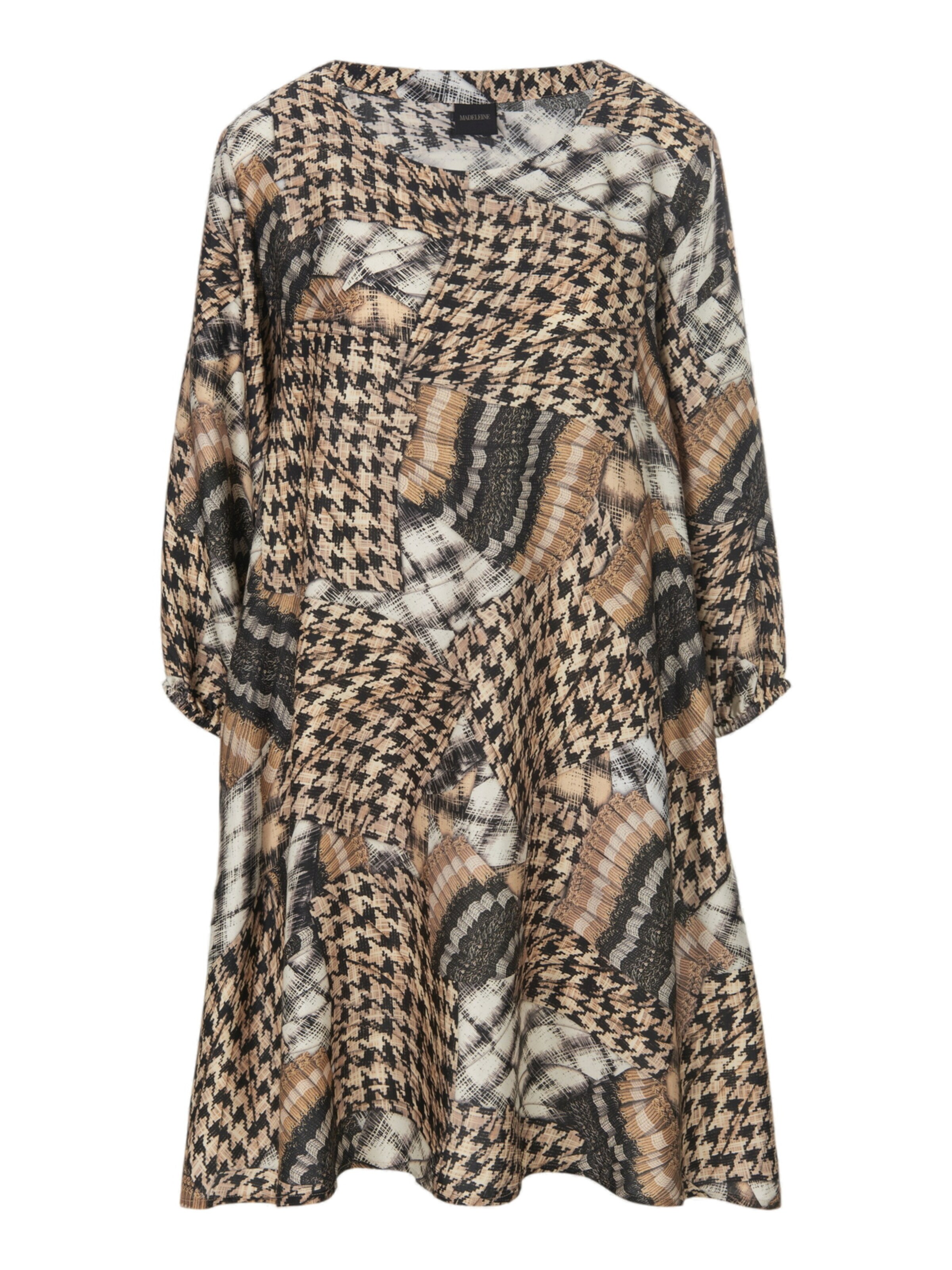 Robe MADELEINE en mélange de couleurs : devant