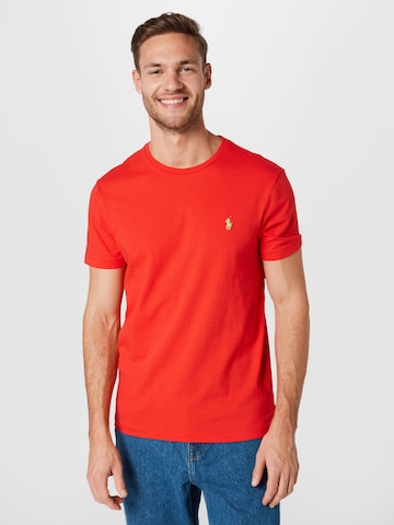 Coupe regular T-Shirt Polo Ralph Lauren en rouge : devant