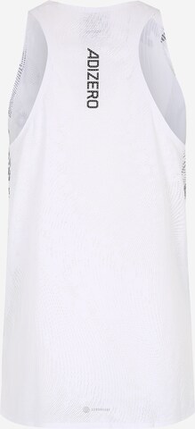 ADIDAS PERFORMANCE Funkční tričko 'Adizero' – bílá