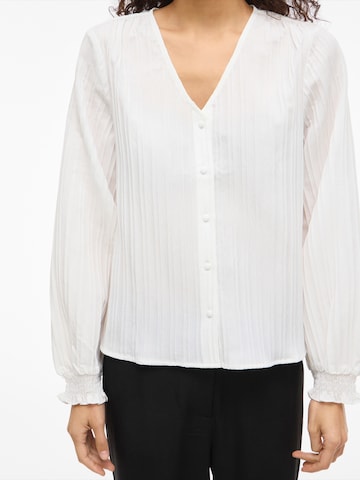 Chemisier 'VIELMA' VILA en blanc