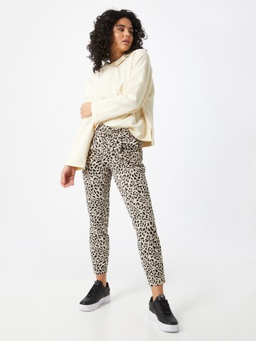 Coupe slim Pantalon 'Rizetta' b.young en beige