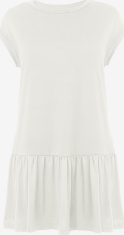 Imily Bela - Vestido en blanco: frente