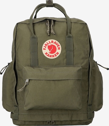 Zaino di Fjällräven in verde: frontale
