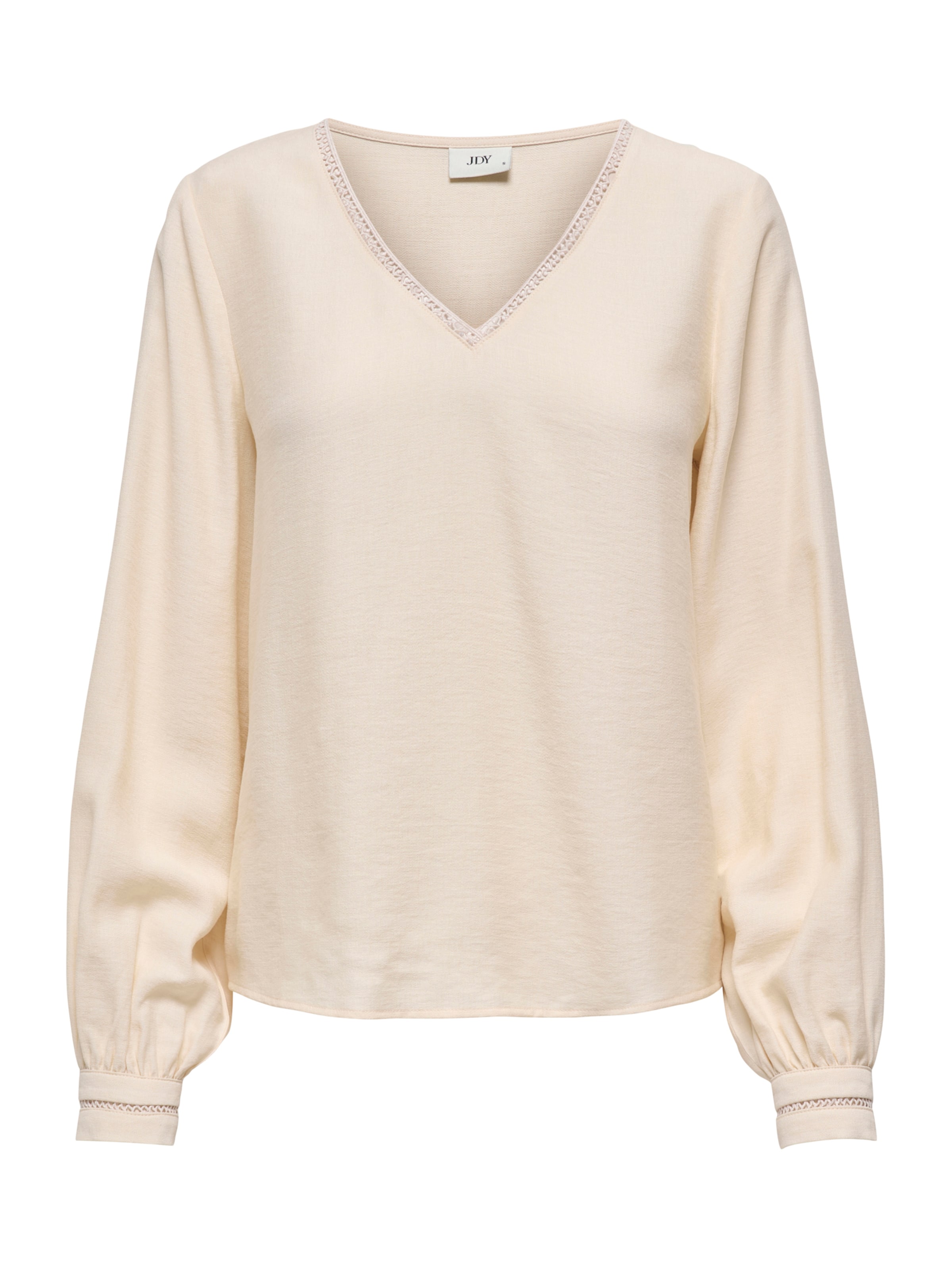 JDY Bluse 'JDYCORA' in Beige: Vorderseite