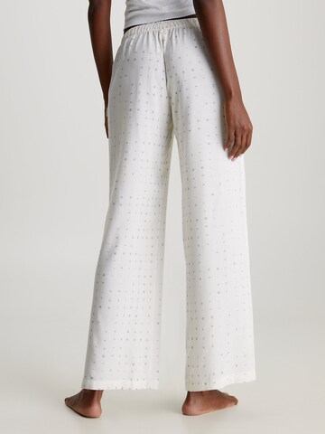 Calvin Klein Underwear Pyjamahose in Weiß