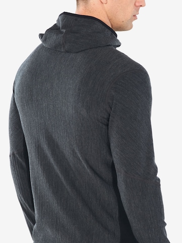 ICEBREAKER Funkcionalna jakna 'Descender' | črna barva