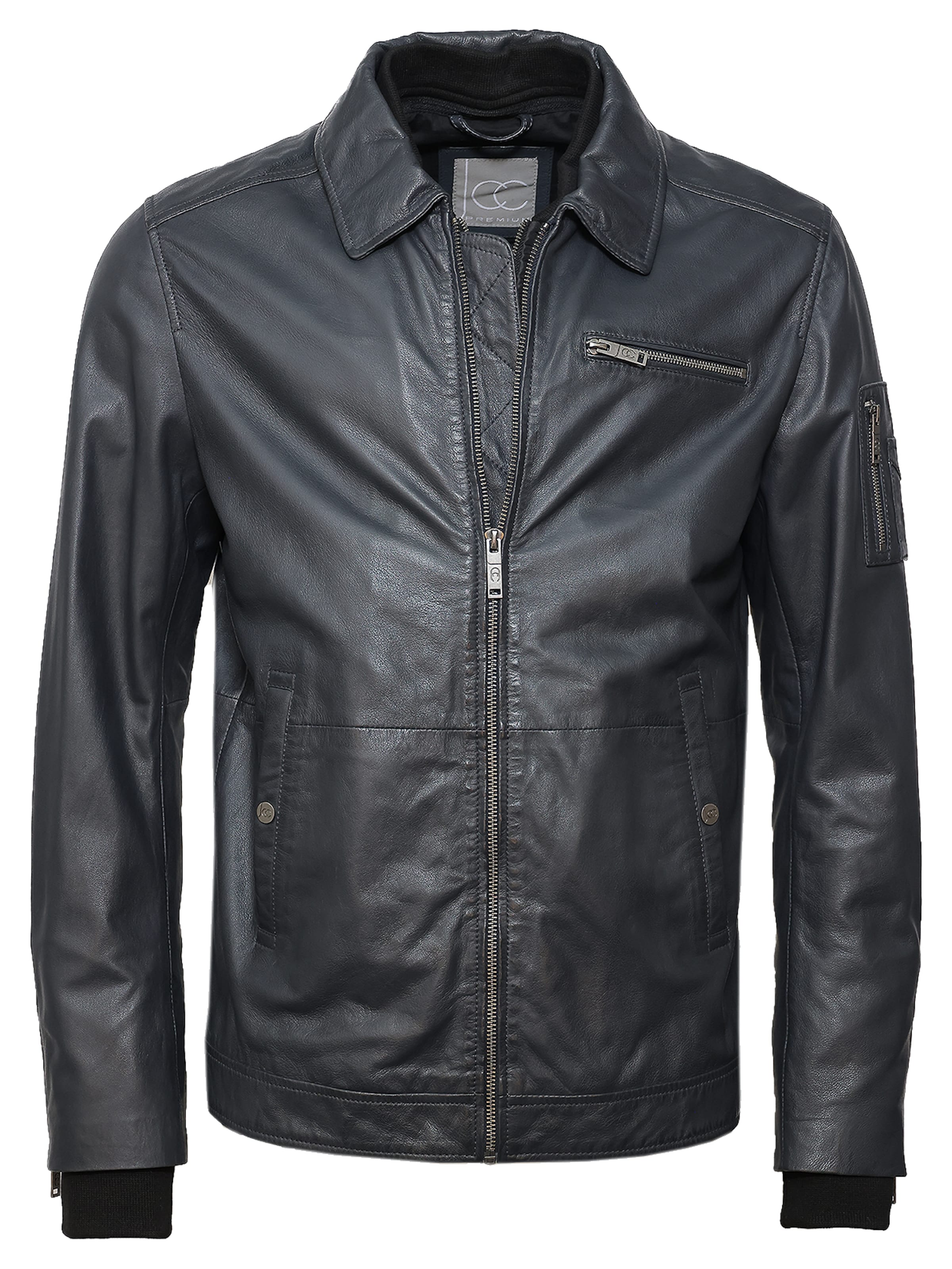 JCC Between-Season Jacket in Blue: front