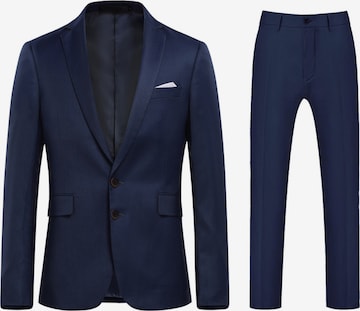 YOUTHUP Slim fit Suit 'Duett' in Blue: front