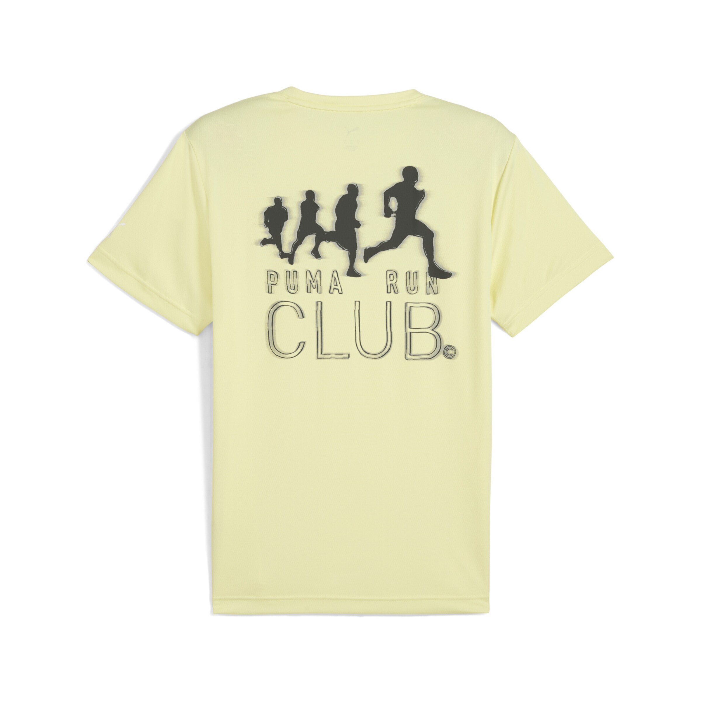 PUMA Performance shirt 'Run Club' in Yellow
