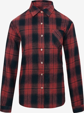 Imily Bela Bluza | rdeča barva: sprednja stran