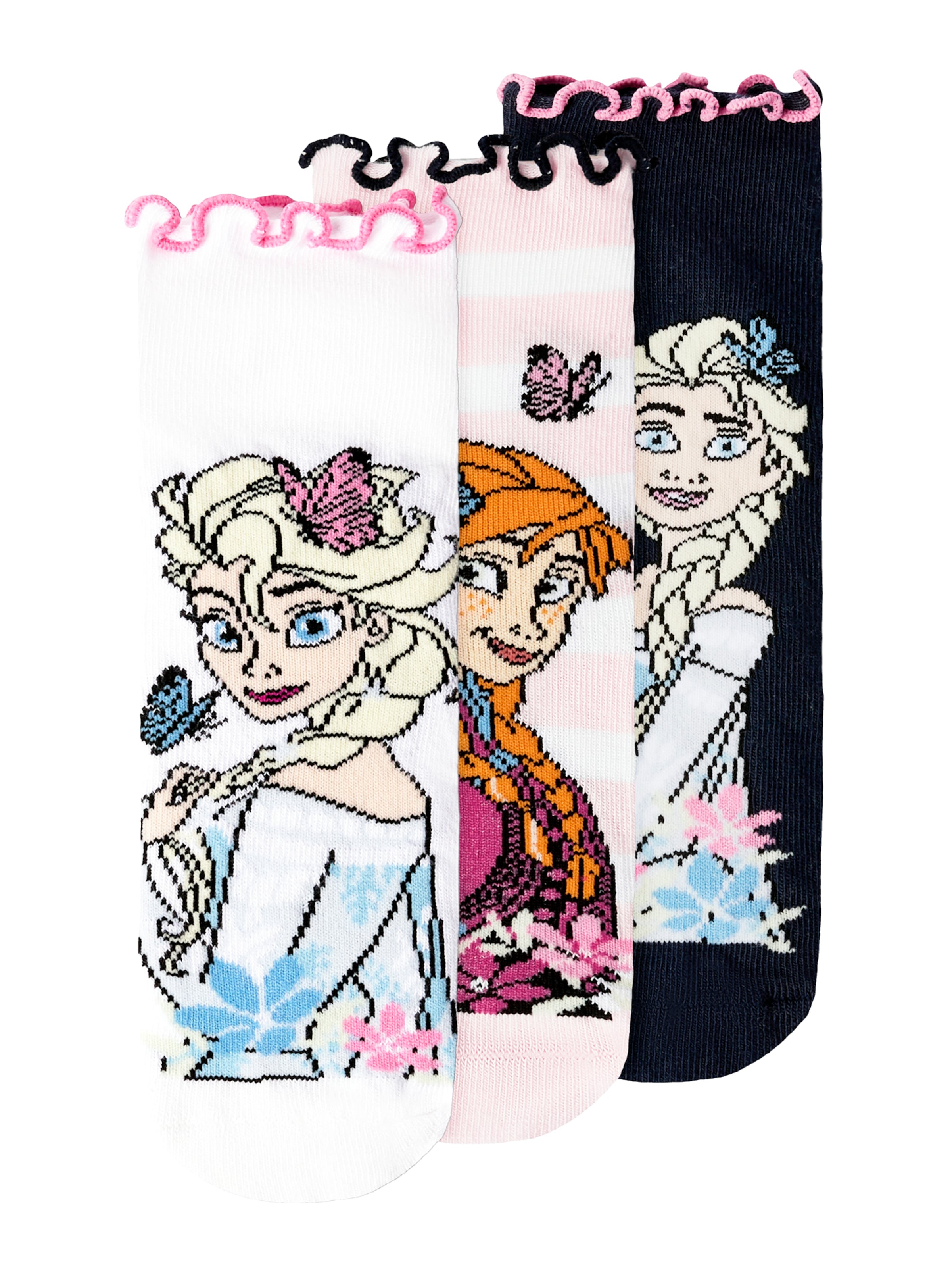 NAME IT Skarpety 'NMFMESA FROZEN' w kolorze niebieski: przód