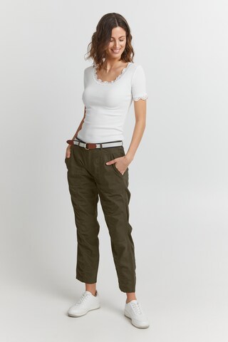 Regular Pantalon 'SADIE' Fransa en vert