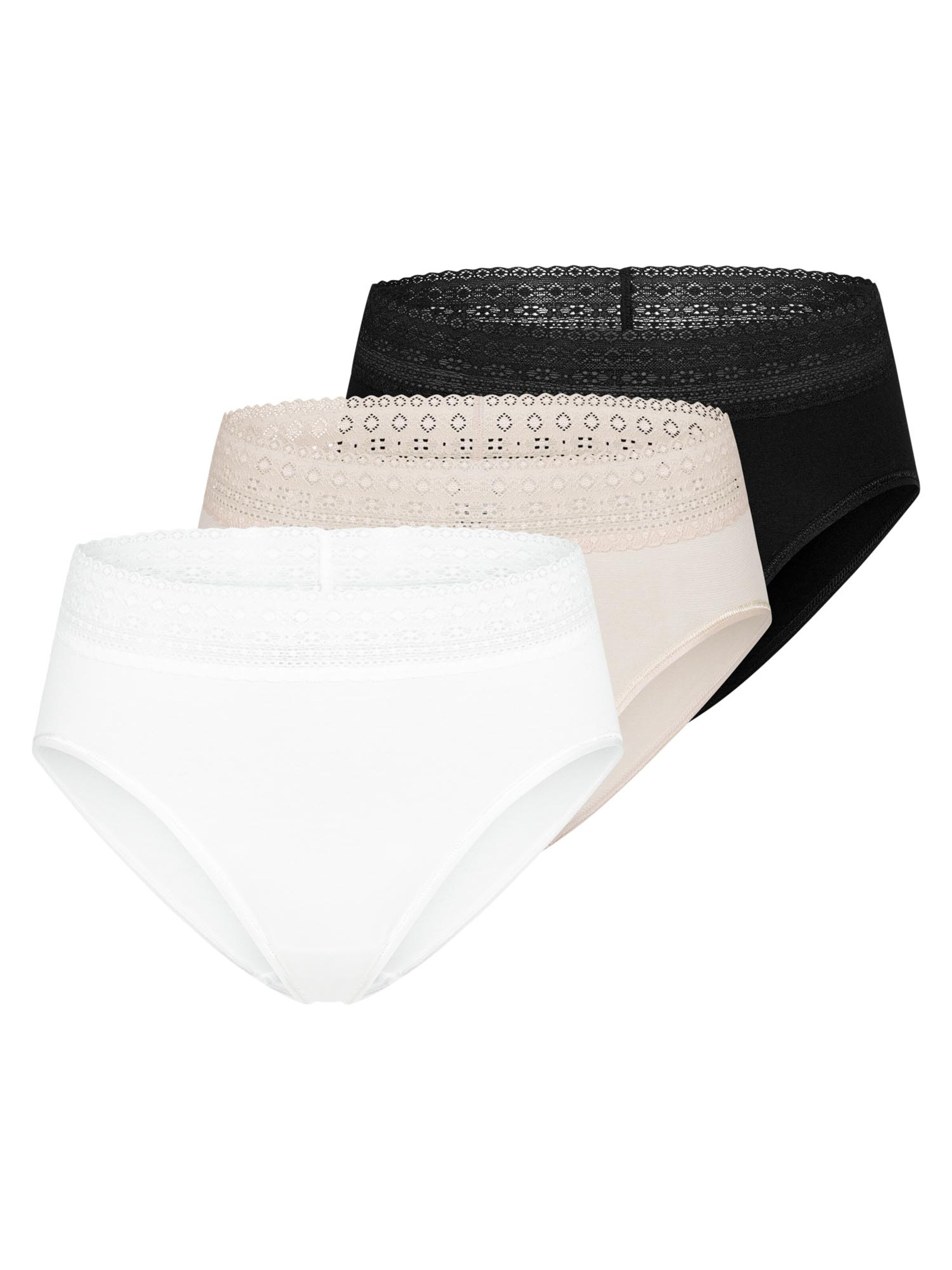 Mey Panty 'Modal Lace' in Mixed colors: front