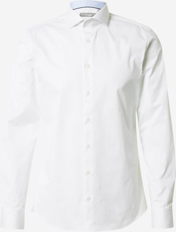 Guido Maria Kretschmer Men Regular fit Overhemd 'Till' in Wit: voorkant
