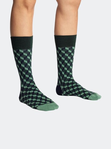 DillySocks Sokken 'Dicing Around' in Groen
