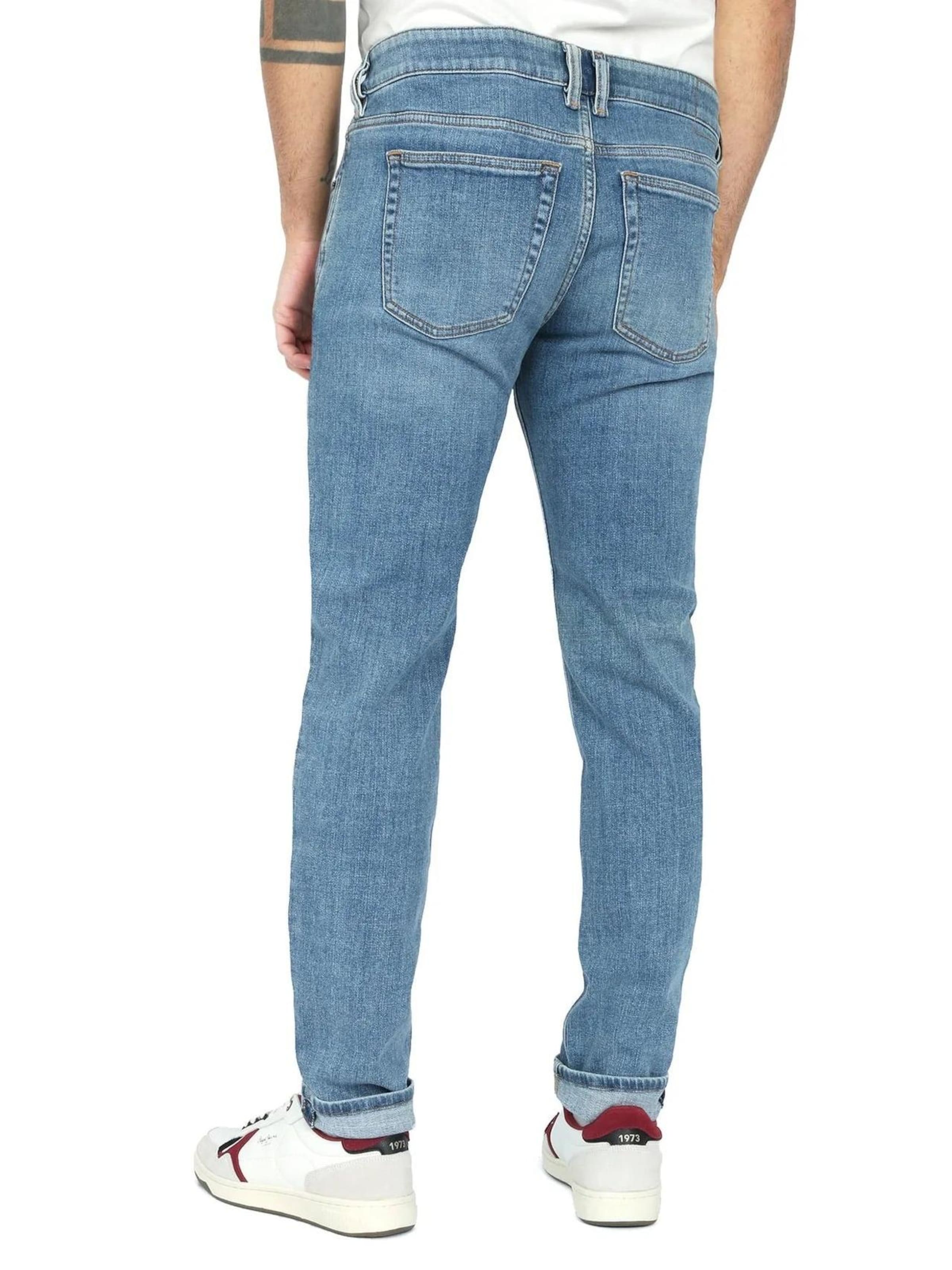 DIESEL Skinny Jeans '1979 Sleenker 09C01' i blå
