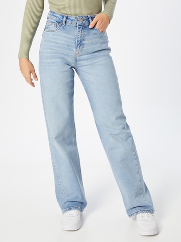 PIECES regular Jeans 'Holly' i blå: forside