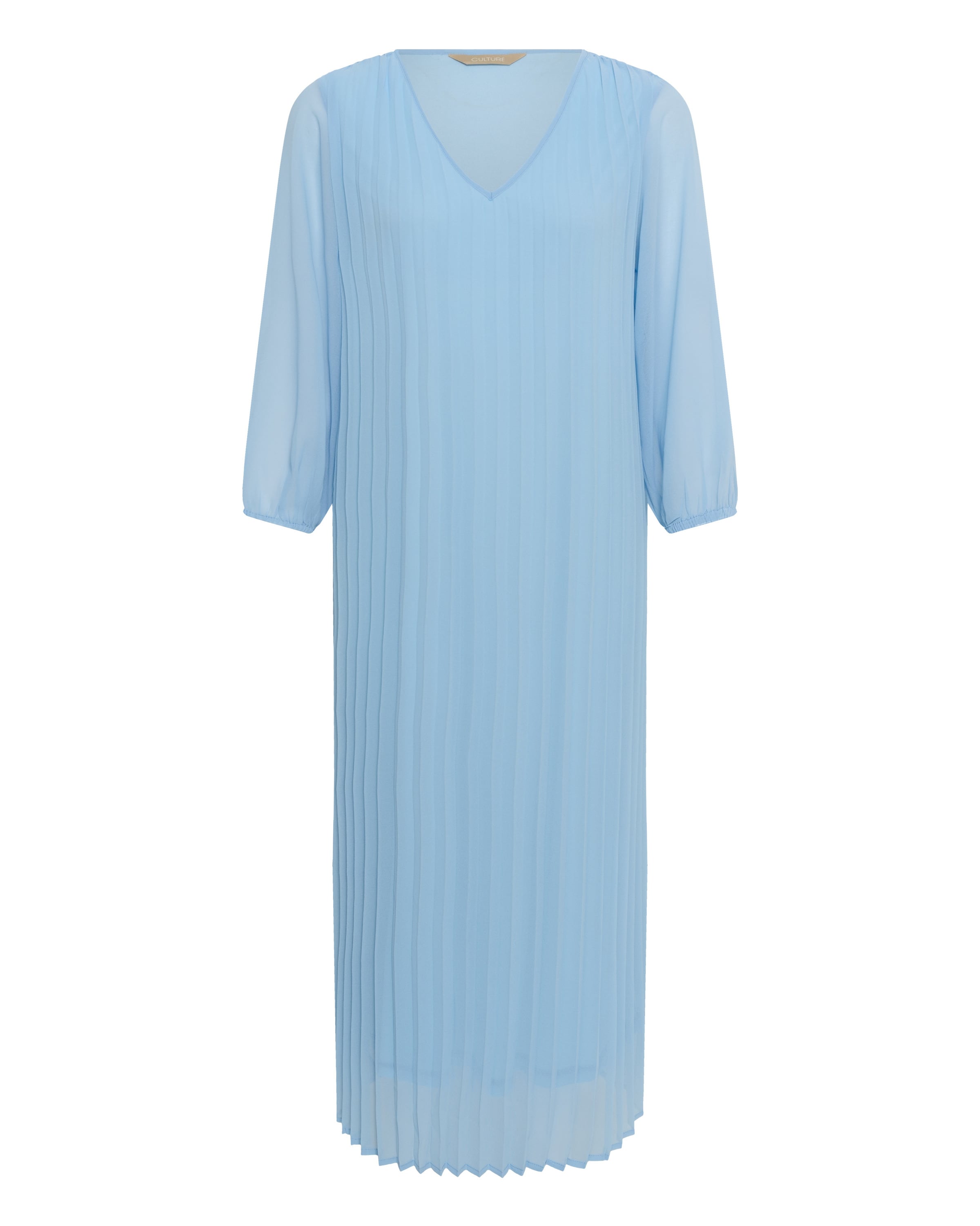 CULTURE Jurk 'Milani Cheila' in Blauw: voorkant