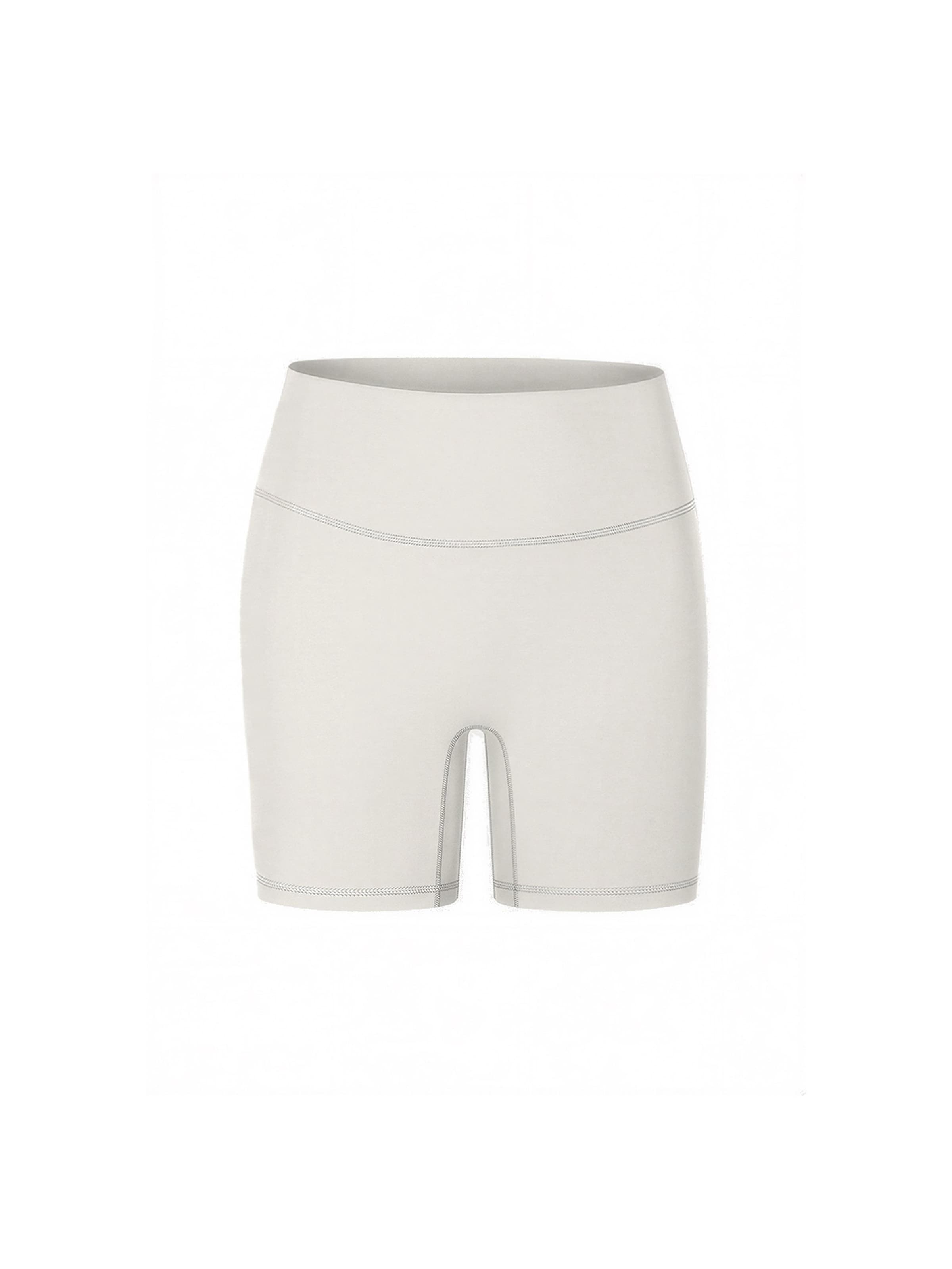 GOD SAVE QUEENS Skinny Leggings 'Second Skin Studio Biker Shorts' in Beige: front