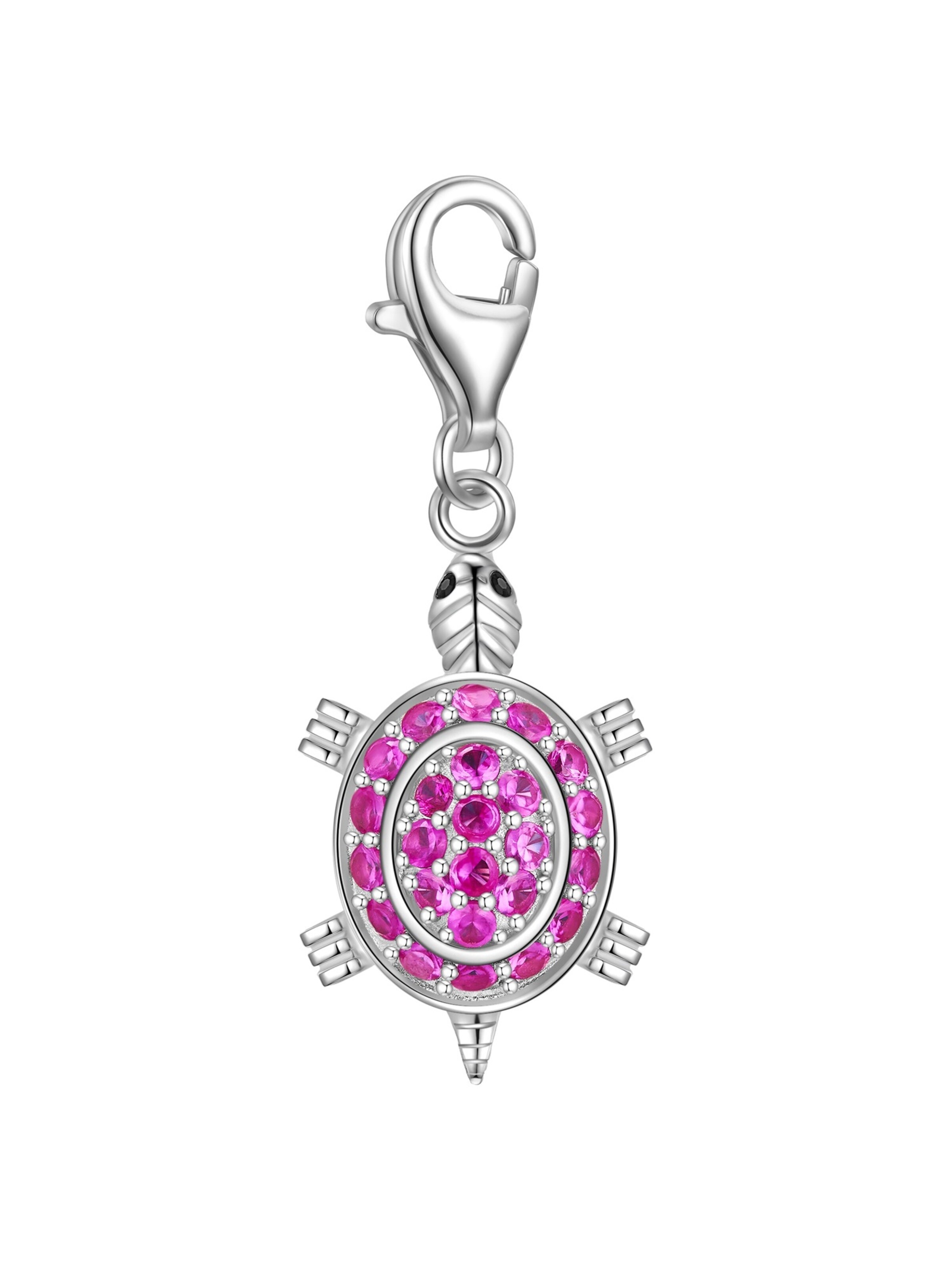 Rafaela Donata Pendant in Silver: front